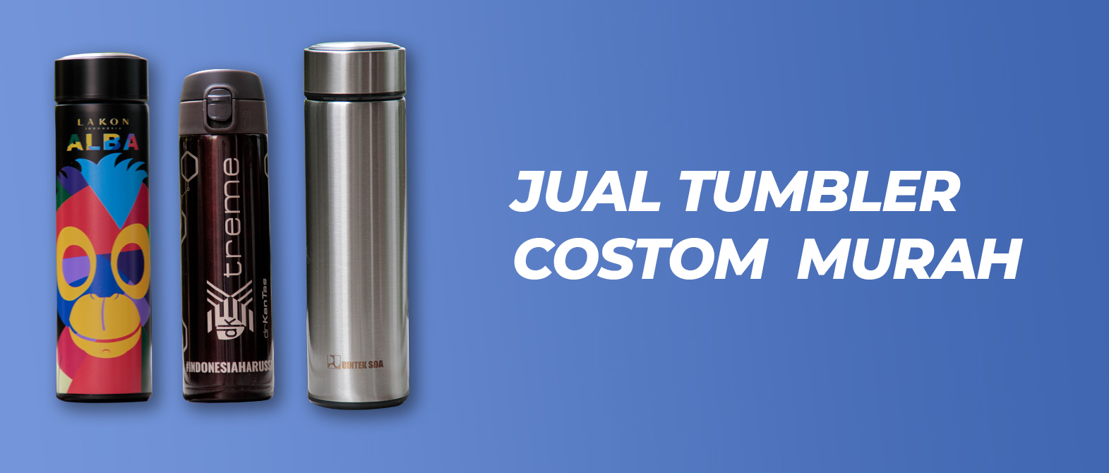 Tumbler Custom Jakarta yang Menarik dan Berkualitas